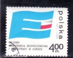 Stamps : Europe : Poland :  CONFERENCIA EUROPEA EN HELSINKI