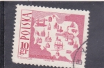 Stamps Poland -  MAPA TURÍSTICO