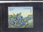 Stamps Canada -  BLUEBERRY