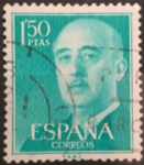 Stamps Spain -  Franco 