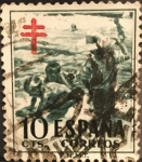 Stamps : Europe : Spain :  Niños a la orilla del mar