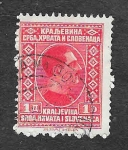 Stamps : Europe : Yugoslavia :  43- Alejandro I de Yugoslavia