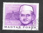 Sellos de Europa - Hungr�a -  1736 - Lal Bahadur Shastri 