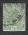Stamps India -  81 - Jorge V del Reino Unido