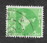 Stamps India -  278 - Mapa de la India