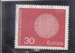 Stamps Germany -  EUROPA-CEPT