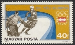 Sellos de Europa - Hungra -  2472 - Olimpiadas de invierno Innsbruck 1976, hockey