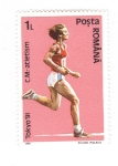 Stamps Romania -  Tokio 91. Atletismo