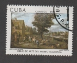 Sellos de America - Cuba -  Obras arte museo Nacional