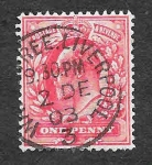 Stamps United Kingdom -  128 - Eduardo VII del Reino Unido