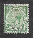 Stamps United Kingdom -  159 - Jorge V del Reino Unido
