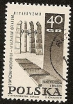 Stamps Poland -  En memoria de las victimas  en Monowice-Auschwitz III