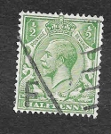 Stamps United Kingdom -  159 - Jorge V del Reino Unido