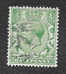 Stamps United Kingdom -  159 - Jorge V del Reino Unido