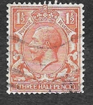 Stamps United Kingdom -  161 - Jorge V del Reino Unido