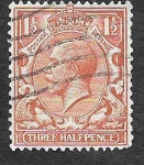 Stamps United Kingdom -  161 - Jorge V del Reino Unido