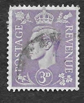 Stamps United Kingdom -  240 - Jorge VI del Reino Unido 