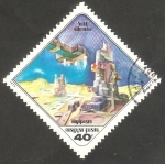 Stamps Hungary -  407 - Ciencia ficción en el Espacio
