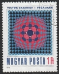 Sellos de Europa - Hungra -  2689 - Victor Vasarely, pintor francés