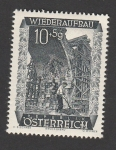 Stamps Austria -  Reconstrucción