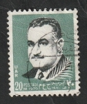 Stamps Egypt -  835 - Presidente Gamal Abdel Nasser