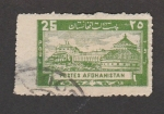 Sellos de Asia - Afganistn -  Complejo edificaciones