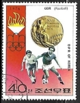 Sellos de Asia - Corea del norte -  Medallistas olimpicos - Football