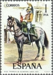 Stamps Spain -  2350 - Uniformes militares - Trompeta de Alcántara de Línea 1815