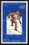 Sellos de Asia - Corea del norte -  Juegos Olimpicos de Invierno - Esqui