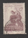 Stamps Argentina -  Exposición de la industria argentina