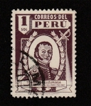 Stamps Peru -  Toribio de Luzuriaga