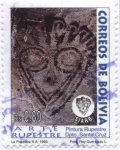 Stamps Bolivia -  Arte rupestre