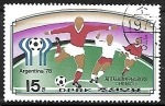 Stamps North Korea -  Argentina 78