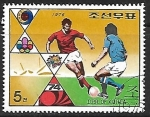 Stamps North Korea -  Juegos Olimpicos - Futbol
