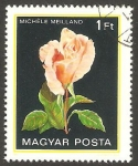 Stamps Hungary -  2807 - Flor michele meilland