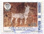 Stamps Bolivia -  Arte rupestre