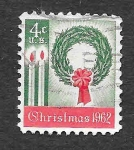 Stamps United States -  1205 - Navidad
