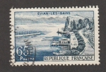 Stamps France -  Evian-les-Bains