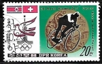 Stamps North Korea -  Juegos Olimpicos 1980 - Ciclismo