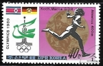 Sellos de Asia - Corea del norte -  Juegos Olimpicos 1980 - Atletismo