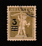 Stamps Switzerland -  Ghillermo Tell