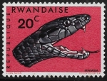 Stamps : Africa : Rwanda :  Mamba