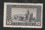 Stamps Bosnia Herzegovina -  117 - Iglesia en Sarajevo