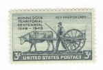 Stamps United States -  Centenario Minesota