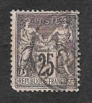 Stamps France -  93 - Paz y Comercio