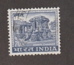 Stamps India -  Carreta Hampi