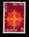 Stamps Switzerland -  Centenario del Servicio Meteorologico