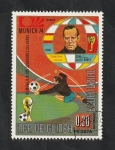 Sellos del Mundo : Africa : Guinea_Ecuatorial : 39 - Mundial de fútbol Munich 74, Zamora de España