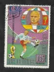 Stamps Equatorial Guinea -  39 - Mundial de fútbol Munich 74, Carter de Inglaterra