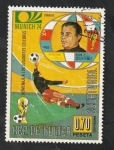 Sellos del Mundo : Africa : Guinea_Ecuatorial : 39 - Mundial de fútbol Munich 74, Yachine de la U.R.S.S. 